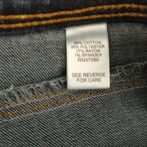 C EST. 1946 Denim Blue Ankle Pants sz 10 - Picture 4 of 5